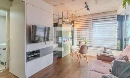 Apartamento para aluguel - menino deus, 1 quarto,  47 m² - porto alegre