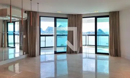 Apartamento para aluguel - charitas, 4 quartos,  183 m² - niterói