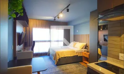 Kitnet / stúdio para aluguel - petrópolis, 1 quarto,  28 m² - porto alegre