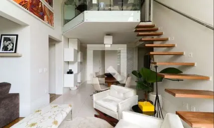 Apartamento para aluguel - panamby, 1 quarto,  105 m² - são paulo