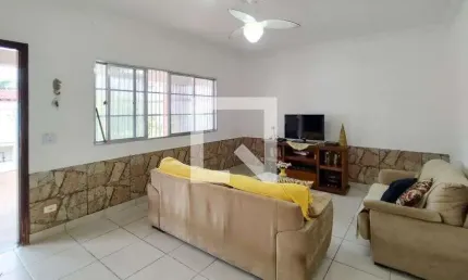 Casa para aluguel - vilamar, 3 quartos,  200 m² - praia grande