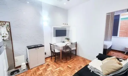 Apartamento para aluguel - catete, 1 quarto,  30 m² - rio de janeiro