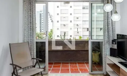 Apartamento para aluguel - centro, 2 quartos,  60 m² - florianópolis