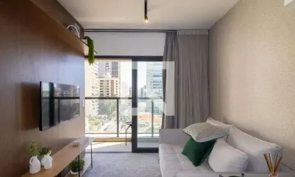 Apartamento para aluguel - cambuí, 1 quarto,  42 m² - campinas