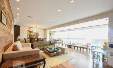 Apartamento para aluguel - brooklin, 3 quartos,  169 m² - são paulo