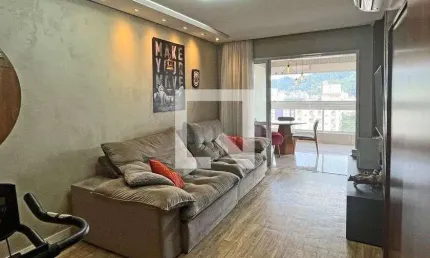 Apartamento para aluguel - campo grande, 2 quartos,  95 m² - santos