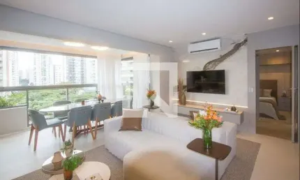 Apartamento para aluguel - brooklin, 2 quartos,  80 m² - são paulo