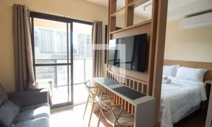Kitnet / stúdio para aluguel - chácara santo antonio, 1 quarto,  27 m² - são paulo