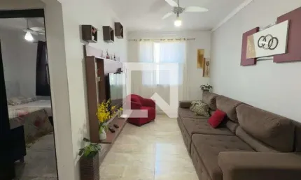 Casa para aluguel - guilhermina, 2 quartos,  55 m² - praia grande