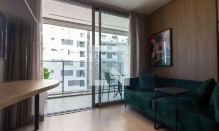 Apartamento para aluguel - pinheiros, 1 quarto,  40 m² - são paulo