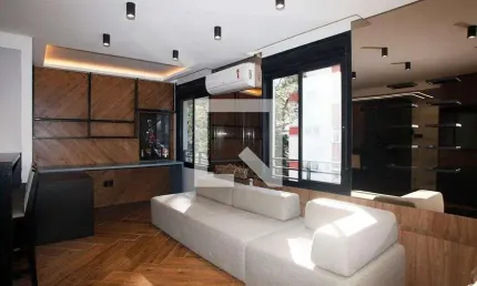 Kitnet / stúdio para aluguel - auxiliadora, 1 quarto,  43 m² - porto alegre