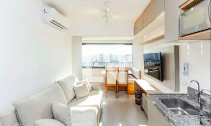Apartamento para aluguel - moema, 1 quarto,  32 m² - são paulo