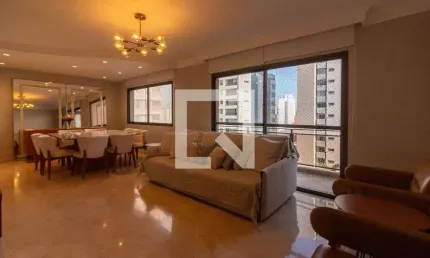 Apartamento para aluguel - moema, 4 quartos,  143 m² - são paulo