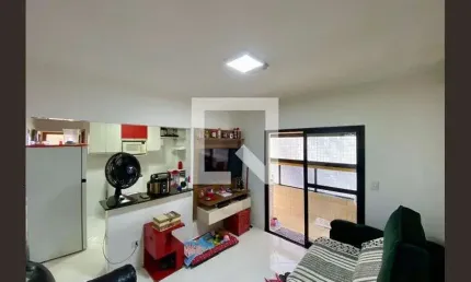 Apartamento para aluguel - boqueirão, 2 quartos,  62 m² - praia grande