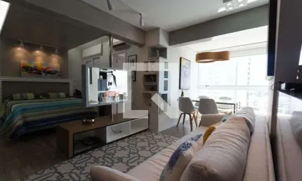 Kitnet / stúdio para aluguel - setor marista, 1 quarto,  45 m² - goiânia