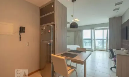Apartamento para aluguel - asa norte, 1 quarto,  33 m² - brasília
