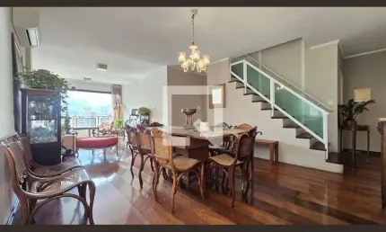 Cobertura para aluguel - embaré, 3 quartos,  255 m² - santos