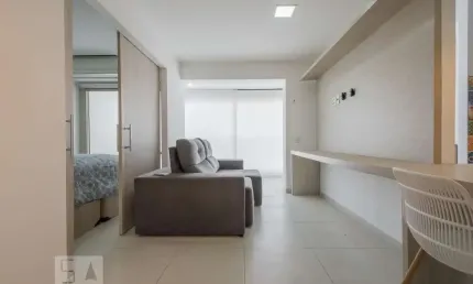 Apartamento para aluguel - campo belo, 1 quarto,  49 m² - são paulo