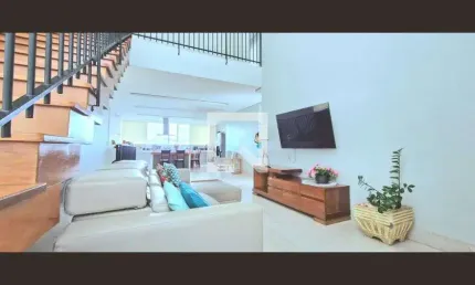 Casa / sobrado em condomínio para aluguel - alphaville vespasiano, 6 quartos,  376 m² - vespasiano