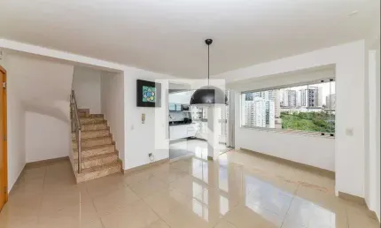 Cobertura para aluguel - vila da serra, 2 quartos,  180 m² - nova lima