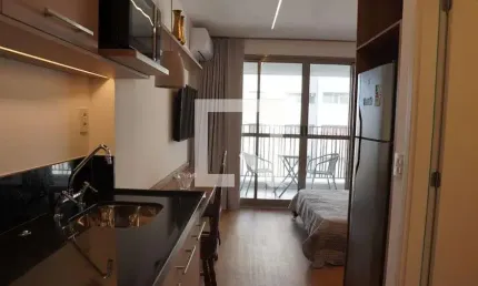 Kitnet / stúdio para aluguel - vila madalena, 1 quarto,  26 m² - são paulo
