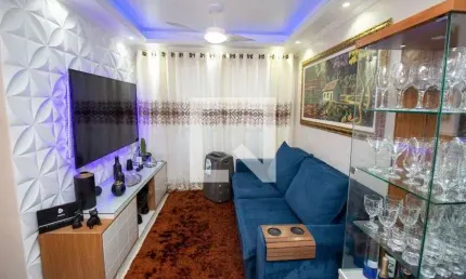 Apartamento para aluguel - bar dos cavaleiros, 3 quartos,  65 m² - duque de caxias