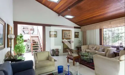 Casa / sobrado em condomínio para aluguel - ville de montagne, 5 quartos,  600 m² - nova lima