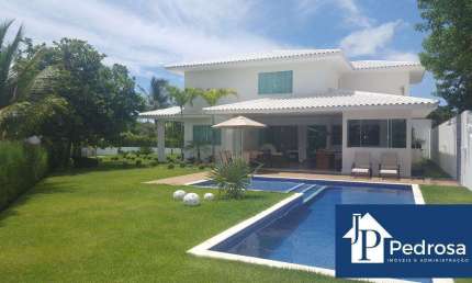 EXCELENTE OPORTUNIDADE: CASA À VENDA SEIS QUARTOS, SENDO 05 SUÍTES EM GUARAJUBA