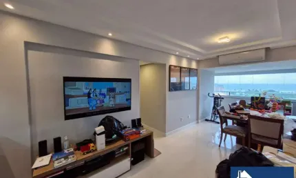 Apartamento 3/4 em Bosque Patamares  Mobiliado, Vista Mar e Andar Alto