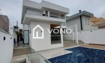 Casa em condomínio fechado com 3 quartos para alugar no Jardim Reserva Bom Viver de Indaiatuba, Indaiatuba , 293 m2 por R$ 13.000