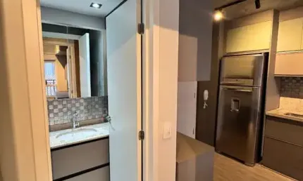 Apartamento em condomínio padrão no bairro vila mariana, 1 dorm, 33 m