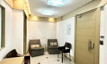 Oportunidade imperdível: sala comercial mobiliada com 129m privativos e 01 vaga de garagem à venda no ed. nações centro profissional em novo hamburgo bairro rio branco