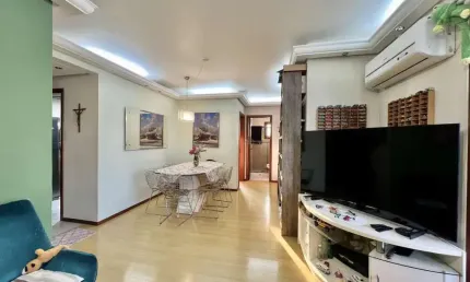 Apartamento na bartolomeu de gusmão em canudos, 2 dormitórios sendo 1 suíte, semimobiliado, 2 vagas, no edificio vila romana. novo hamburgo