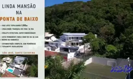 Casa em condomínio fechado com 5 quartos à venda no Ponta de Baixo, São José 