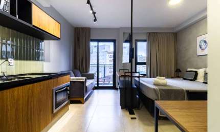 Apartamento tipo Studio 1 Dormitório 1 Vaga Bairo Higienópolis