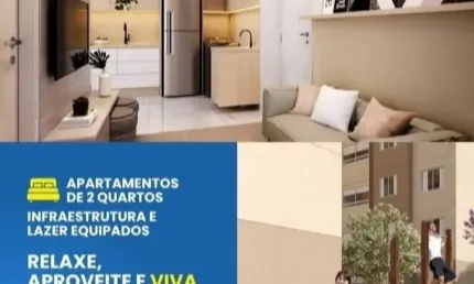 Sol Camarás - 2 Quartos, Lazer,  em Camaragibe - Últimas Unidades