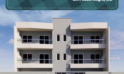 APARTAMENTO COM 2 QUARTOS, SENDO 01 SUÍTE, NO BAIRRO NHÁ CHICA
