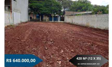 Terreno comercial à venda na Avenida Dona Sophia Rasgulaeff, 421, Jardim Alvorada, Maringá