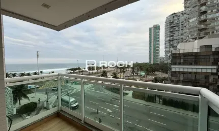 Apartamento mobiliado com vista para o mar – 2 quartos (1 suíte) – Barra da Tijuca