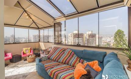 Cobertura 3 dorms à venda Rua Faria Santos, Petrópolis - Porto Alegre