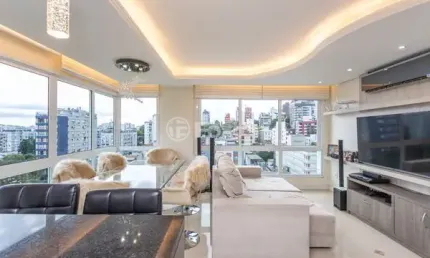 Apartamento Semi-Mobiliado com Vista Incrível, 2 Dormitórios (Suíte) e 2 Vagas - Próximo à Encol e GNU!