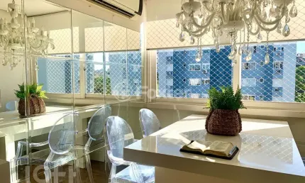 Apartamento 3 dorms à venda avenida general barreto viana, chácara das pedras - porto alegre