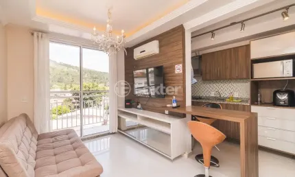 Apartamento 2 dorms à venda beco souza costa, morro santana - porto alegre