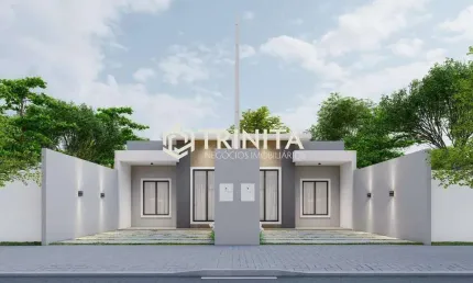 Casa com 2 Quartos, 1 Banheiro e 2 Vagas | Bairro Mirante