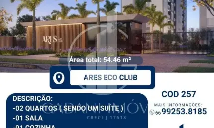 Apartamento com 2 quartos à venda na Avenida das Figueiras, 03, Setor Comercial, Sinop