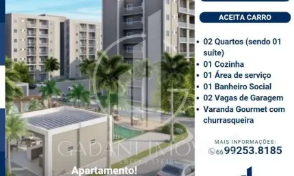 Apartamento com 2 quartos à venda na Rua Veneza, 2069, Zona Rural, Sinop