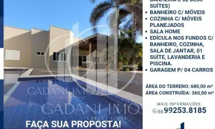Casa com 5 quartos à venda na Rua das Amendoeiras, 737, Jardim Maringá, Sinop