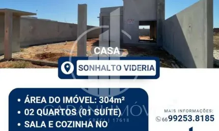 Casa com 2 quartos à venda na Rua 5, 519, Sonhalto Videira, Sinop