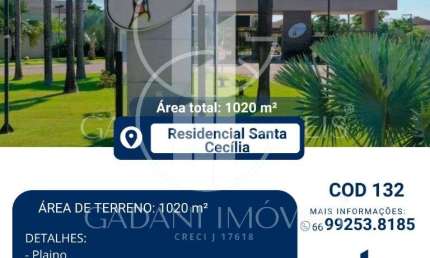 Terreno à venda na Avenida Dos Mognos, S/n, 184, Eunice, Sinop