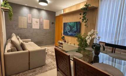 Apartamento totalmente reformado e com lazer completo em Santa Luzia